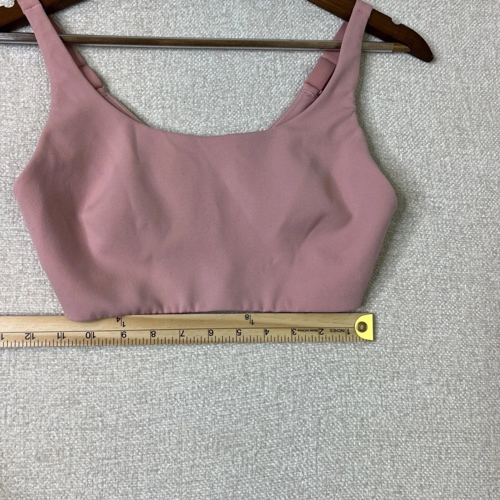 Lululemon In Alignment Straight Strap Bra (Light Support) in Pink Puff - 36C/36D